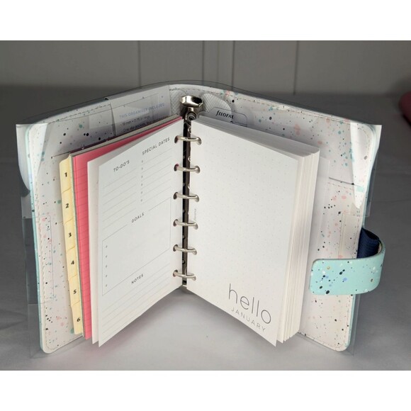 Filofax Pocket Patterns Organizer - Expressions, Mint, Multilingual, 2024 - Picture 4 of 8